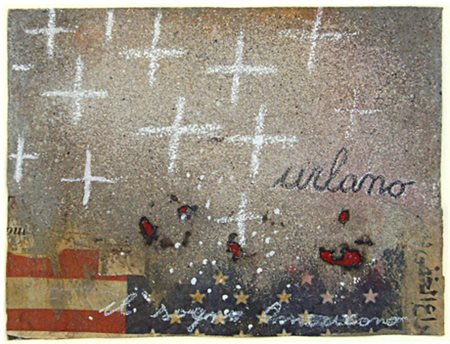 GIORGIO GALLI Roma 1958 Urlano il sogno americano 2008 Combustioni e tec....