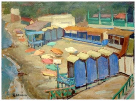 ALFREDO MAINARDI Castagneto Carducci 1911 – Livorno 2002 Bagni Italia,...