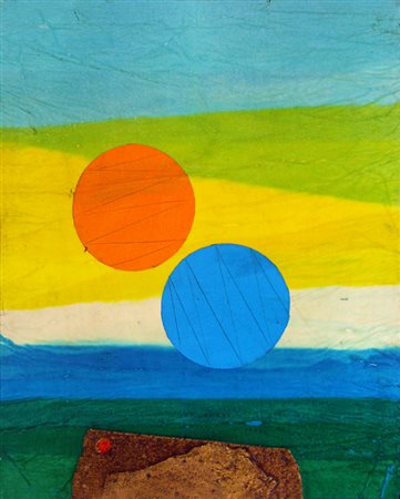 ROBERTO CRIPPA Monza 1921 – Bresso 1972 Senza titolo Pittura, tec. mista,...