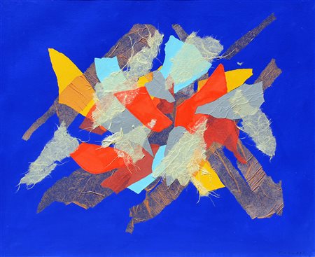 Giulio TURCATO (Mantova 1912-03-16 Roma 1995-01-22) L'acropoli anni 70 (1970...