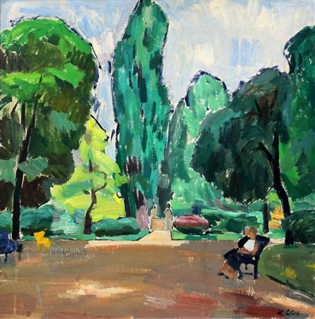 Ugo CELADA DA VIRGILIO (Cerese, 1895 Varese, 1995 ) Senza titolo olio su...