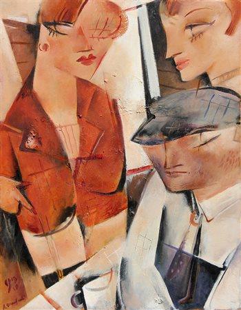 Alberto MANFREDI (Reggio Emilia, 1930 Reggio Emilia,2001 ) Senza titolo 1993...