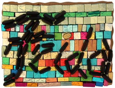 Aldo MONDINO (Torino 1938-10-04 Torino 2005-03-10) Frida 1999 cioccolatini su...