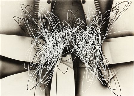 Roberto CRIPPA (Monza 1921-05-07 Bresso 1972-03-19) Spirale 1951 olio su tela...