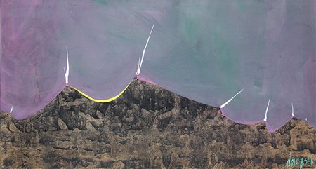 Gianni DOVA (Roma 1925-01-08 Pisa 1991-10-14) Composizione 1952 tecnica mista...