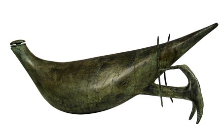 Giuseppe MARANIELLO (Napoli 1945-11-16 ) Senza titolo bronzo cm. 26 x 62 x...