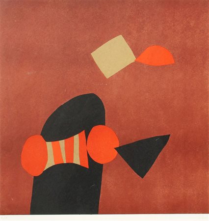 Basaldella AFRO (Udine 1912-03-04 Zurigo 1976-07-24) Senza titolo 1974...