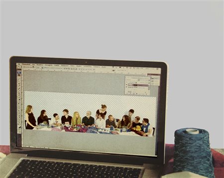 Michelangelo PISTOLETTO (Biella 1933-06-25 ) Prima scena - Miniatura 2009...