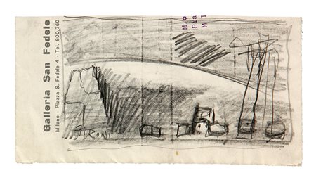 Mario SIRONI (Tempio Pausania 1885-05-12 Milano 1961-08-13) Senza titolo...