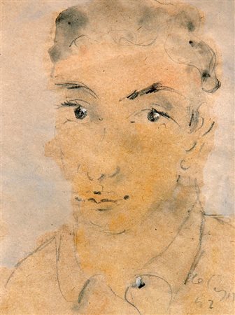 Filippo DE PISIS (Ferrara 1896-05-11 Milano 1956-04-02) Senza titolo 1942...