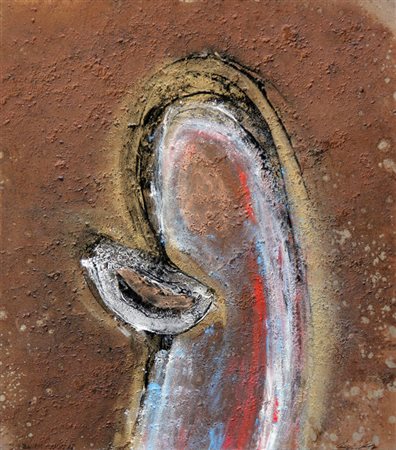 Alberto AMIGONI (Lecco 19/04/1986 ) Maria 2018 polvere elettrostatica su...