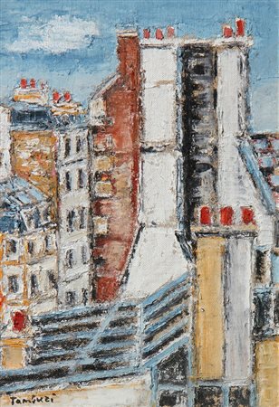 Orfeo TAMBURI (Jesi 1910-01-01 Parigi 1994-06-15) Tetti al marcé st. honoré...