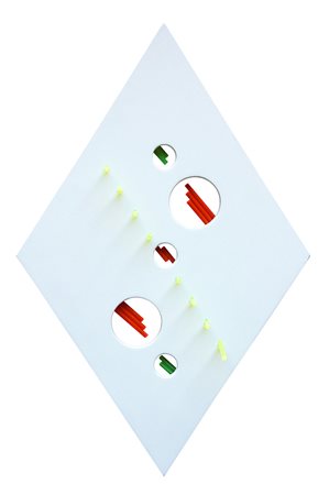 Gino LUGGI (Bisenti 1935 Milano 2015) TL-R 2007 acrilico su legno e...