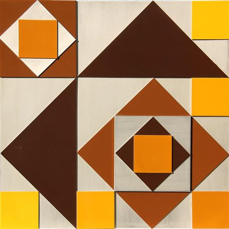 Enzo CACCIOLA (Arenzano, 1945 ) 12 Agosto 1971 1971 sovrapposizione di...