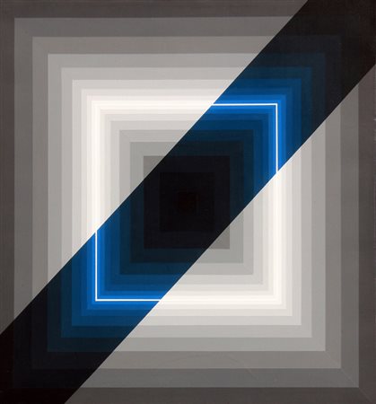 Horacio Garcia ROSSI (Buenos Aires 1929 Parigi 2012 ) Couleur lumière bleu...