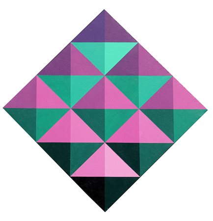 Hans Jorg GLATTFELDER (Zurigo, 1939 ) Senza titolo 1972 acrilico su tela cm....