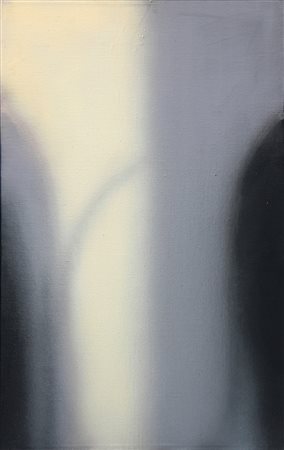 Claudio OLIVIERI (Roma 1934-11-28 ) Un segno 2010 olio su tela cm. 65 x...