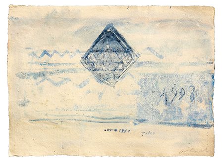 Piero PIZZI CANNELLA (Rocca di Papa 1955-11-20 ) Turco 1998 tecnica mista su...