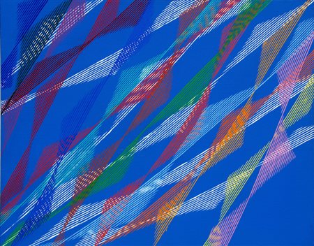 Piero DORAZIO (Roma 1927-07-29 Perugia 2005-05-17) Dintorni 1990 olio su tela...