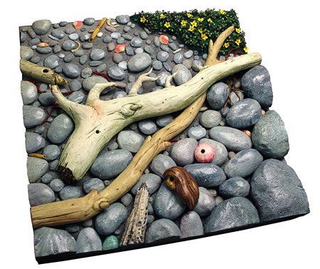 Piero GILARDI (Torino 1942-08-03 ) Rami spiaggiati poliuretano espanso cm....