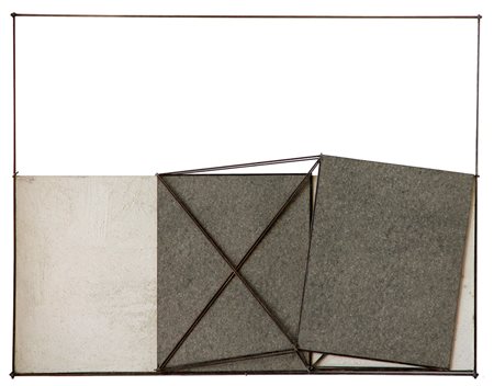 Giuseppe UNCINI (Fabriano 1929-02-01 Trevi 2008-04-02) Spazi di ferro n. 12 -...