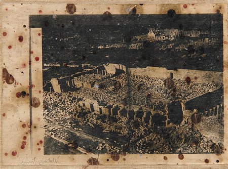 Luca PIGNATELLI (Milano 1962-06-22 ) Senza titolo 2000 tecnica mista su carta...