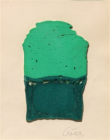 CESAR (César Baldaccini) (Marsiglia 1921-01-01 Parigi 1998-12-06) Il reale...