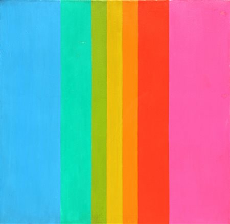 Jorrit TORNQUIST (Graz 1938 ) Op. 288 1970 acrilico su tela cm. 80 x...