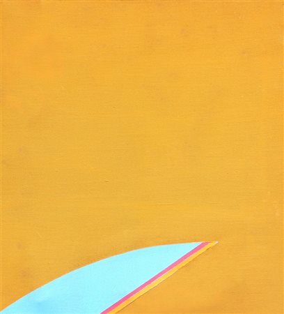 Chin HSIAO (Shanghai, 1935 ) La sfida - 11 1974 acrilico su tela cm. 40 x...