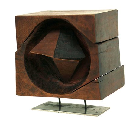 Yasuo FUKE (Kagawa 1929 ) Senza titolo 1970 legno sagomato cm. 20 x 22 x...