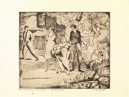 FRANCESCO CHIAPPELLI LE SGUERGUENZE (PRIMA SERIE). 1928/30 Cartella completa...