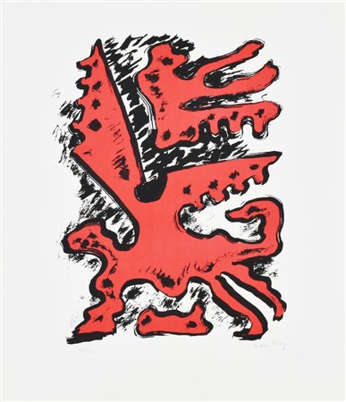 Man Ray Senza titolo litografia su carta, cm 60x50 esemplare 30 di 70 sul...