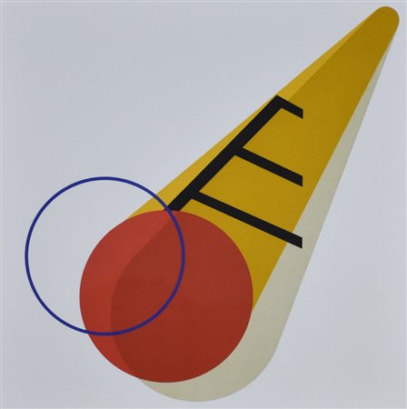 Nicolay Diulgheroff CROMOPIRAMIDE DELLA SFERA serigrafia, cm 42x42 eseguito...