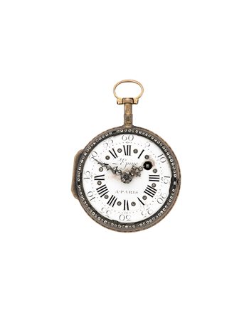 L'EPINE Orologio da tasca da uomo in oro 18K rifinito con diamantiEpoca...