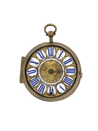 TOURET A PARISOrologio da tasca da uomo oignon in ottoneEpoca fine secolo...