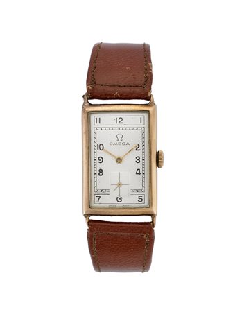 OMEGAOrologio da polso da uomo in metallo laminatoAnni '40Quadrante,...