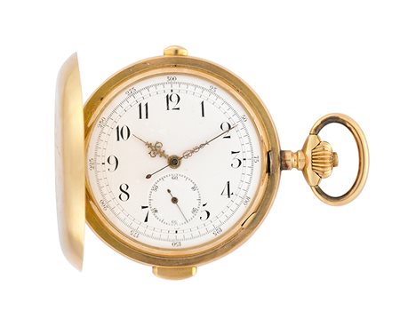 ANONIMOOrologio da tasca da uomo in oro 18K, savonnetteAnni '10/'20Movimento...