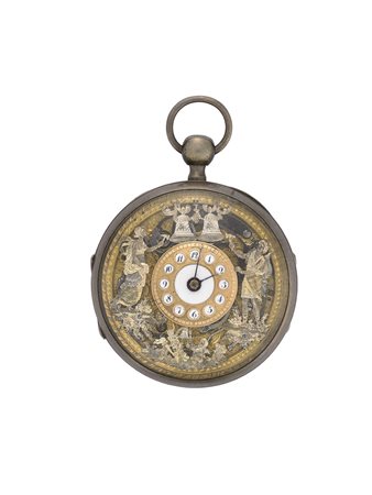 BREGUET A PARISOrologio da tasca da uomo in argentoEpoca inizio secolo...