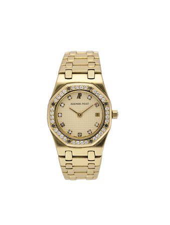 AUDEMARS PIGUETOrologio da polso da donna in oro 18K con diamanti, bracciale...
