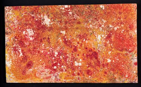 TOSHIMITSU IMAI (1928 - 2002) Senza titolo 1960 Tecnica mista su carta 47,8 x...