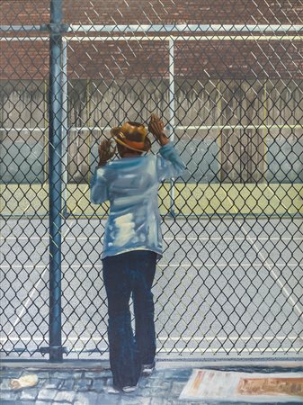 ANTONIO RECALCATI (Bresso 1938) New York City 1983 Olio su tela 200 x 150 cm...