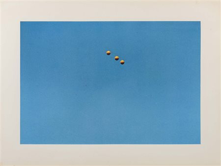 JOHN BALDESSARI (1931) Throwing three balls in the air to get a straight line...
