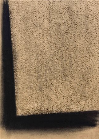 NUNZIO DI STEFANO (1954) Senza titolo 1990 Tecnica mista su cartone 72 x 51...