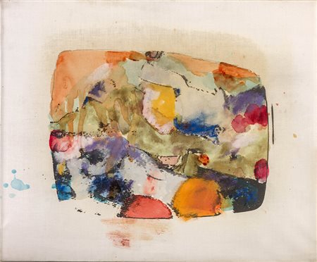 MARIO SCHIFANO (1934 - 1998) Senza titolo 1973-1978 Smalto su tela...