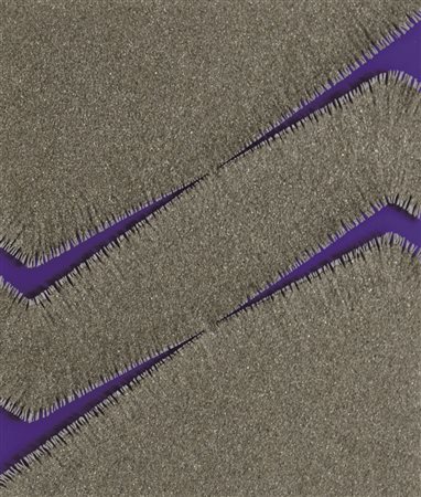 Firmato, datato. ANTONIO SECCI (1944) - " Squarcio ", 2000, Tecnica mista su...