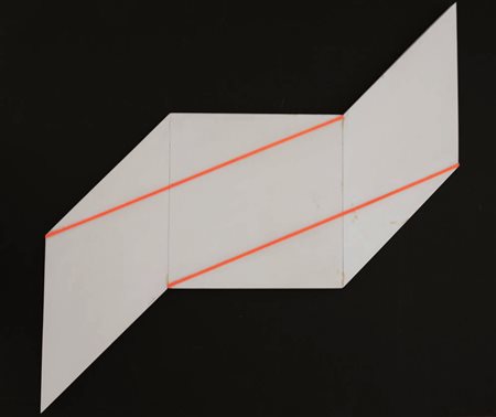 Firmato, datato. GIANCARLO ZEN (1929) - Senza titolo, anni 60, Collage su...