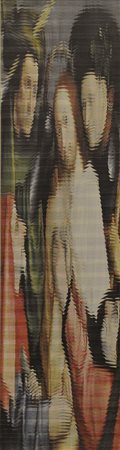 Firmato. JIRI KOLAR (1914 – 2002) - " Bosch ", 1970, Rollage, cm. 82 x 21,7....
