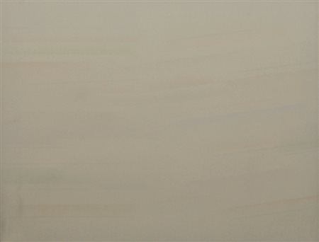 Firmato. RICCARDO GUARNERI (1933) - " Con strisce inclinate ", 1977, Tecnica...