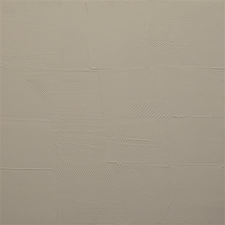 Firmato, datato. FRANCO FABIANO (1933 – 2005) - " Bianco ", 1977, Biplastic...