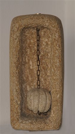 Firmato, datato. ANTONIO PARADISO (1936) - Senza titolo, Scultura in granito...